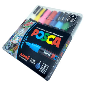 Caneta Posca Uni-ball PC-3M - 8 Cores