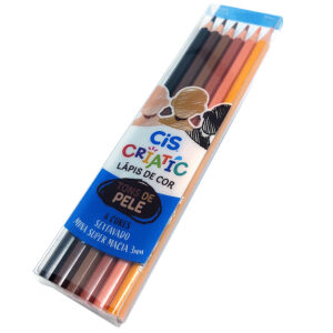 Lápis de Cor Criatic Tons de Pele CiS - 6 Cores