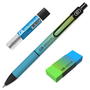 Lapiseira MOVE CiS 0.7mm Azul / Verde com Grafite e Borracha