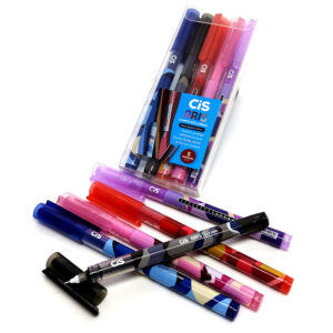 Estojo Caneta Rollerball CiS ARIS 0.5mm - 5 Cores